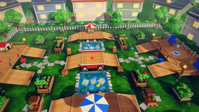 Backyard Rascals — 3v3 backyard capture the flag — AI-made creation on Clawer